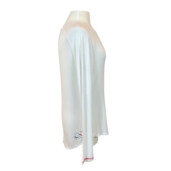 Vera Bradley I Wanna Be A Bear Long Raglan Sleeve Pullover NIght Tee M NWT - Picture 3 of 8